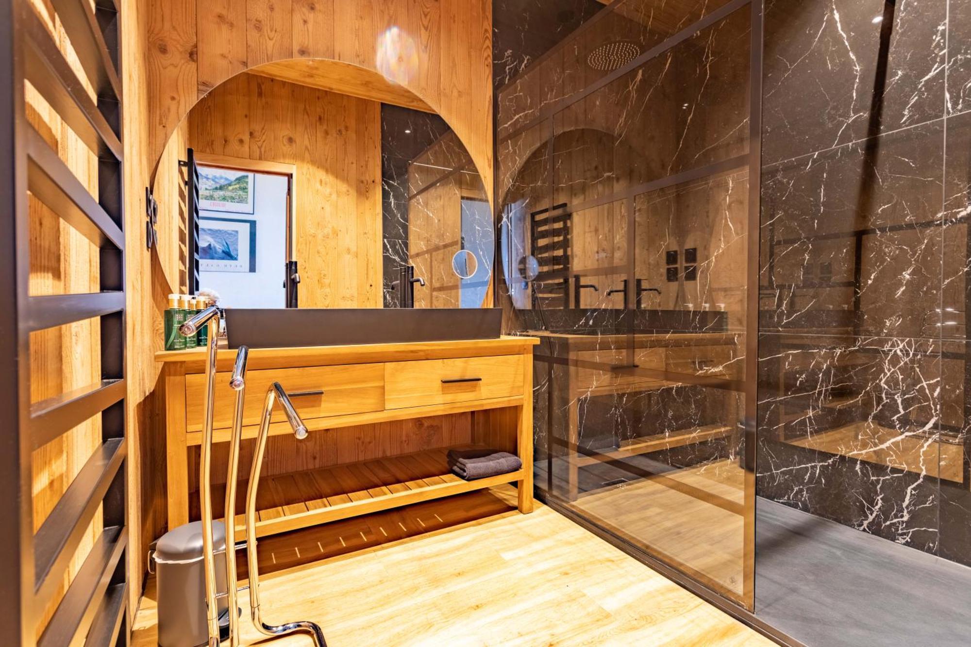 Le Petit Paradis, Chalet Au Coeur Des 3 Vallees Saint-Marcel  Екстер'єр фото